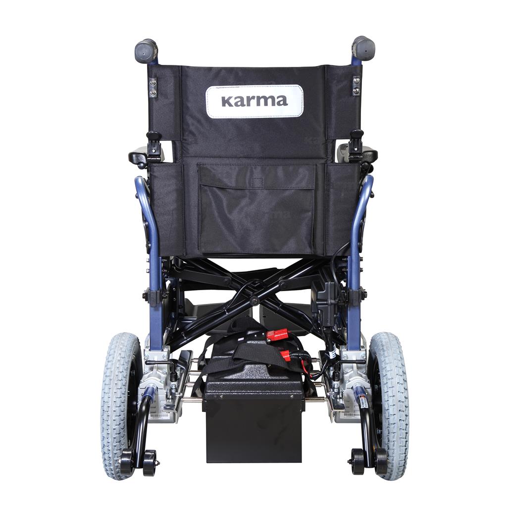 KP25.2 Power Wheelchair Diamond Blue and Black 20"