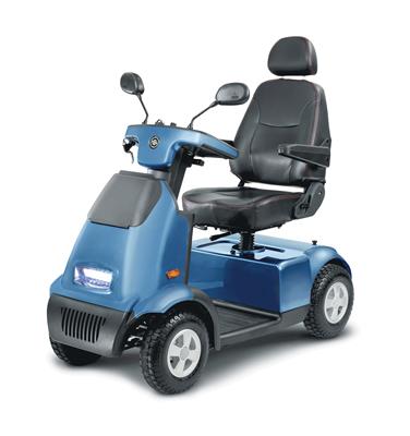 Afiscooter C4 Single Seat Scooter  - Blue