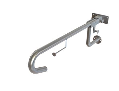 Grab Rail Stainless Steel Lock Up/Down - Right