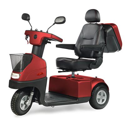 Afiscooter C3 Single Seat Scooter  - Red