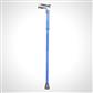 T Handle Folding Cane Anodised Blue